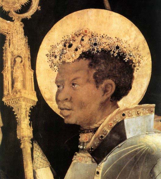Meeting of St Erasm and St Maurice